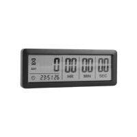 3X Big Digital Countdown Days Timer Clock - 999 Days Count Down Clock Timer for Graduation Lab Kitchen (Black)