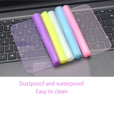 Universal Keyboard Cover Film 12-14 inch and 15-17 inch Soft Silicone Waterproof Dustproof Laptop Cover Keyboard Accessories