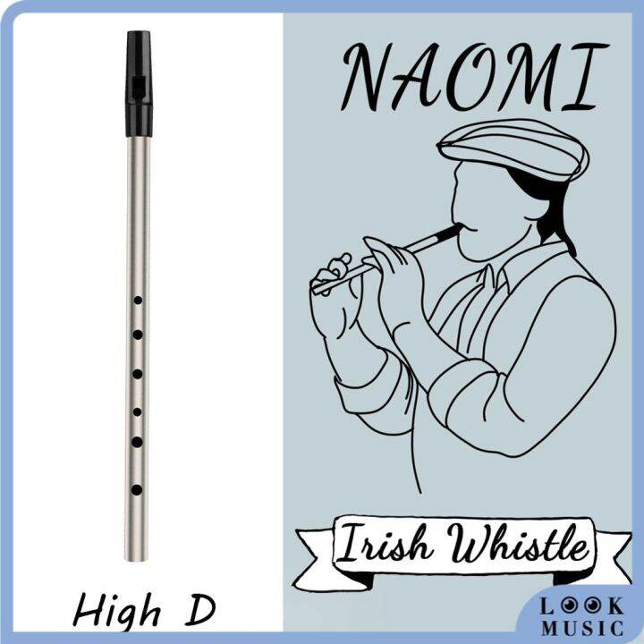 New Product LOOK D Key Tin Whistle 6 Hole Penny Whistle Ireland Mini