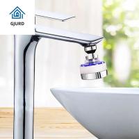 GJURD สากล อะแดปเตอร์ หัวอ่างล้างจาน 360 องศา ขั้วต่อ ไส้กรองสำลี Faucet ประหยัดน้ำ ก๊อกกรองน้ำกระเซ็น เครื่องพ่นสารเคมี Faucet ครัว