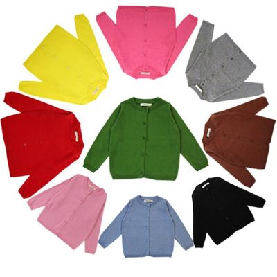 Spring Cotton Sweater Top Baby Children Clothing Baby Boys Girls Cardigan Boys Girls Knitted Cardigan Sweater Kid Spring Clothes