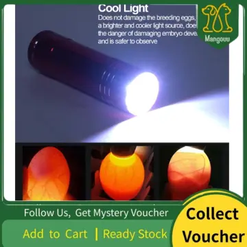 LED Egg Candler Cool Light Egg Candler Tester Egg Candling Lamp Led light US