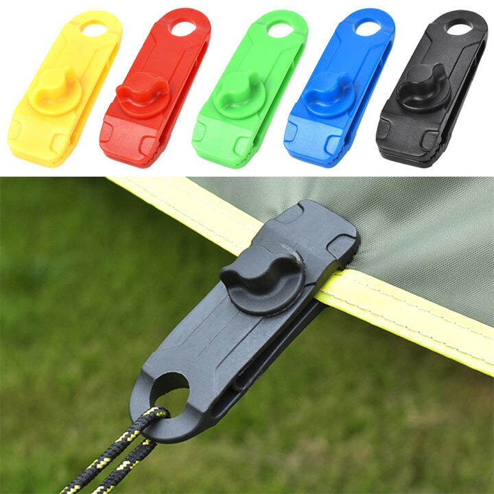 plastic-clips-adjustable-tent-shade-cloth-camping-tarp-snap-clip-lock-grip