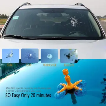 Windshield Scratch Repair Car Tool DIY Window Crack Free Resin Adhesive  Three Piece Set Removal Care Agent Accessories Support - AliExpress