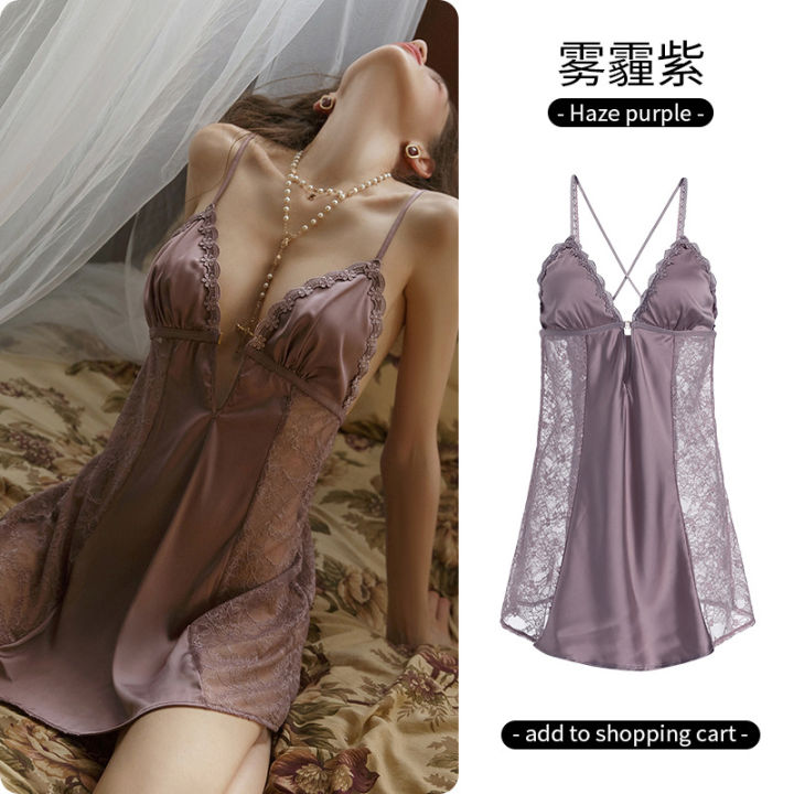 Justtoi Summer Lingerie Women For Sex New Sexy Nightie Pajamas Womens