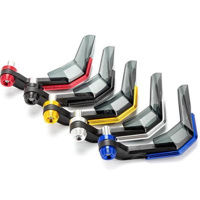 Motorcycle Lever Guard Brake Clutch Guard Using Anodized Coloring Technology 7/8in 22mm Motorcycles Handle Handguard Grip For Windproof Lever Position With Good Braking sturdy