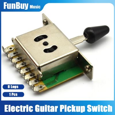 ‘【；】 1Pcs 3/5 Way Electric Guitar Pickup Toggle Switch For FD ST Electric Guitar Guitar Pickup Selector Switch 8 Keys