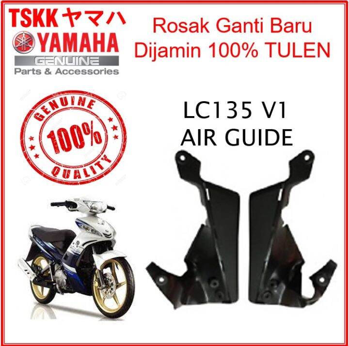 YAMAHA LC135 V1 100 Original Air Guide 1S8F137U00 1S8F137V00 Lazada