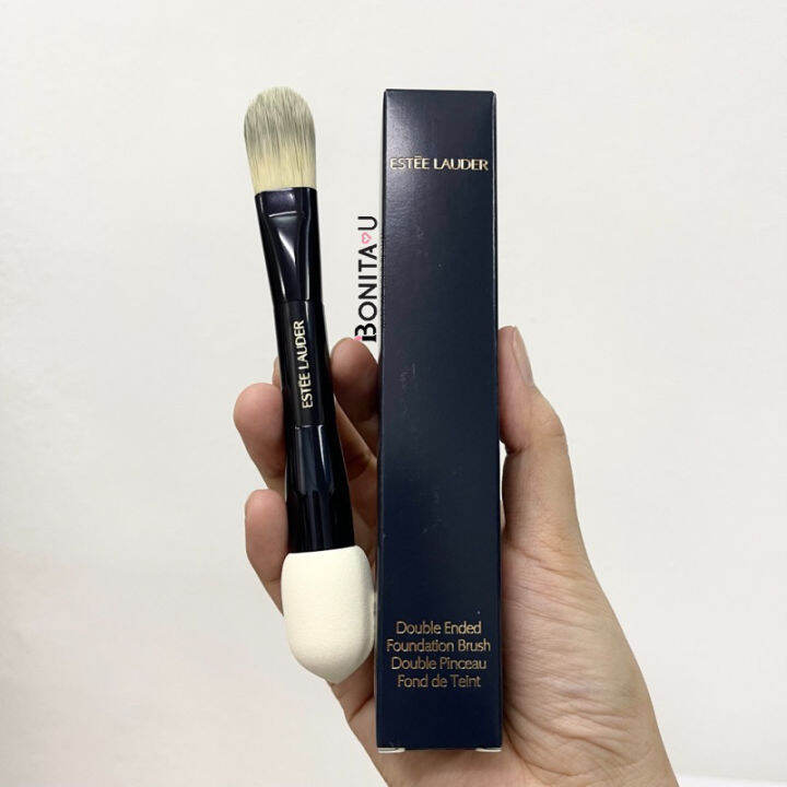 Estee Lauder Double Ended Foundation Brush แปรงลงรองพื้นแบบ 2 หัว