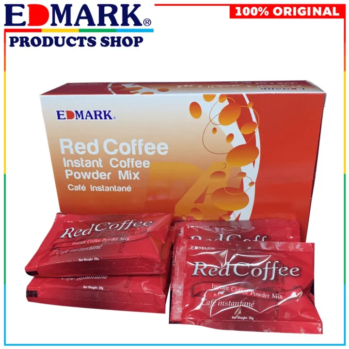 Edmark Products Original Red Instant Coffee Powder Mix Healthy Red