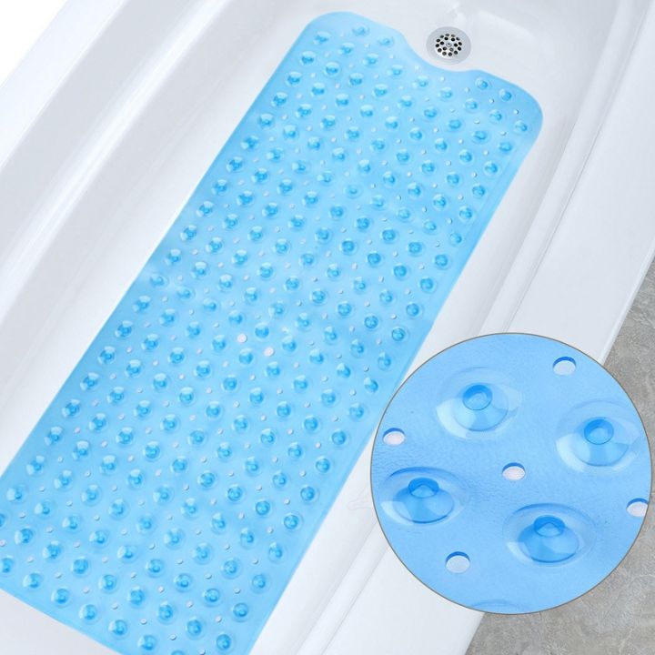 cw-thickness-anti-slip-pvc-bathroom-mat-bath-shower-floor-cushion-bathtub-massage-with-suction-cup-drain-hole