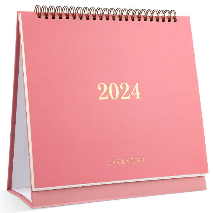 FICUESTORE【Hot】 Wall Calendar Table Stand Dragon Year Memorandum 2024 ...