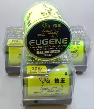 สายเอ็นโหลด หมาป่า รุ่นยูจิน LINE WINDER EUGENE (สีเหลืองสะท้อนแสง