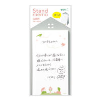 MIDORI Stand Memo Pad  Vertical Type Message / Memo pad แบบตั้งโต๊ะ สำหรับเขียนข้อความแบบแนวตั้ง แบรนด์ MIDORI จากประเทศญี่ปุ่น (D11804006)