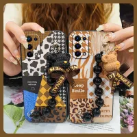 protective case Anti-fall Phone Case For OPPO A74 5G/A54 5G Simplicity Little Bear Bracelet Back Cover Cartoon cute