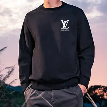 Shop Louis Vuitton 2023 SS Pullovers Monogram Long Sleeves Cotton