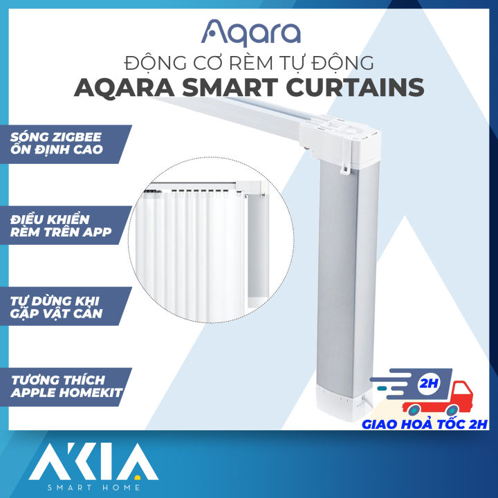 Aqara Smart Curtain - Mang đến cho bạn sự tiện nghi và sang trọng với Aqara Smart Curtain. Thiết bị này giúp bạn điều khiển mọi chi tiết của rèm cửa chỉ bằng một ứng dụng trên điện thoại. Tính năng tự động và thông minh giúp bạn điều chỉnh ánh sáng và riêng tư theo nhu cầu của gia đình bạn, tạo nên một không gian sống tuyệt vời.