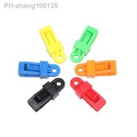 5Pcs Tent Clip Wind Rope Plastic BuckleTents Awning Clip Outdoors Camp Plastic Parts Function Rope Buckle