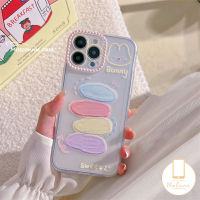 MissConnie เคสภาพวาดสีน้ำมันหลากสี Infinix Smart 5 4 6 Plus Hot 11 10 9 12 Play ร้อน10 20 12i 20S 9 8 10S 11S 10T 10S NFC Note 10 12 Pro 12 G96 12 2023เคส Tpu นิ่มใสกระต่ายน่ารัก