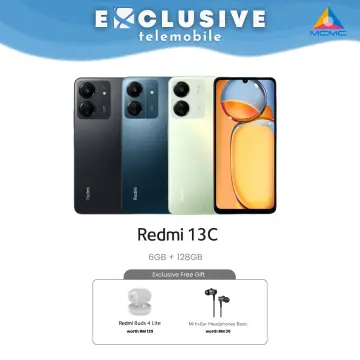 Ready Stock) Xiaomi Redmi 13c (6GB Ram + 128GB Rom) Original 1 Year  Warranty