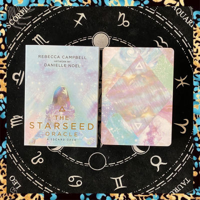 The Starseed-บัตรเด็คเสี่ยงทาย | ขนาด10.5X7.5ซม. | 53แผ่นไพ่ทาโรต์ | หนังสือคู่มืออิเล็กทรอนิกส์ | การ์ดการวิเคราะห์เวอร์ชั่นภาษาอังกฤษ | ไพ่ยิปซี ไพ่ออราเคิล ไพ่ทาโรต์ ไพ่ยิบซี Oracle Tarot Card