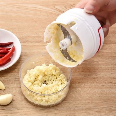 Hand Press Garlic Chop Stainless Steel Garlic Press Crusher Gadgets Kitchen