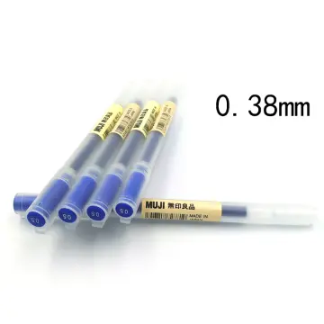 5pcs Original MUJI Moma Gel Ink pen 0.38mm made in japan Muji ballpoint Pens