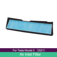 Tesla Model 3 2021 Melt-Blown Air Filter For Car Air Flow Vent Cover Trim Auto Accessories Anti-Blocking Intake Protection