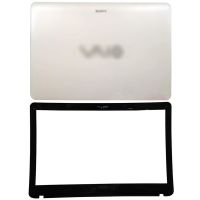 Newprodectstscoming NEW Laptop Case Non-Touch LCD Back Cover/Front Bezel/Hinges For Sony Vaio SVF15 SVF152 SVF153 SVF152A23T SVF15 FIT15 Notebook