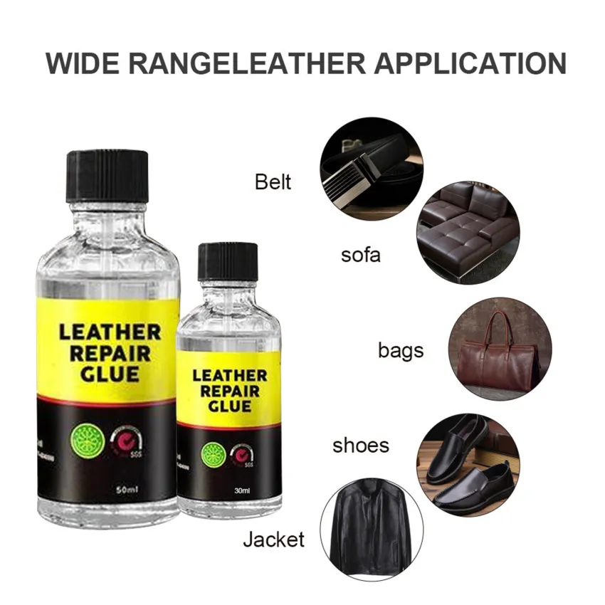 Car Leather Repair Glue Auto Seat Maintenance Leather Care Liquid