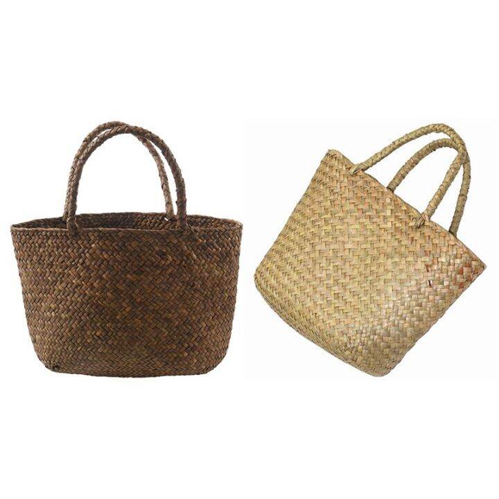 Wicker purse on sale