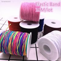 ✧﹍ New 10yards/lot 1.0mm Round Hight-Elastic Bands Spool Sewing Band Flat Elastic Cord for Jewelry Making Diy Handmade Accessories