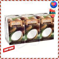 ? for sale.. Chaokoh Coconut Milk 250 ml x 6 Boxes  ชาวเกาะ กะทิ 100% 250 มิลลิลิตร x 6 กล่อง