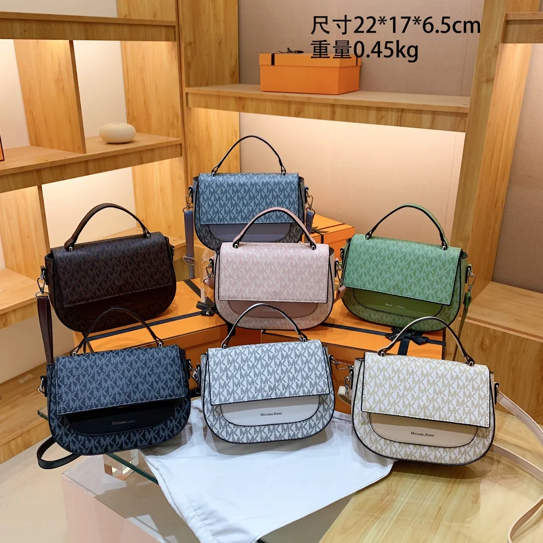 Valentine's gift】Bag Girl 2023 new foreign style niche Michael Kors  underarm bag saddle bag mini MK one-shoulder cross-body bag in stock with  box | Lazada