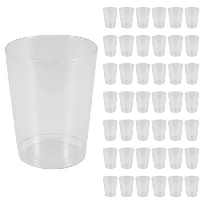 Clear Plastic Cups,Silver Glitter Plastic Tumblers Reusable Drink Cups Party Wine Glasses for Champagne Cocktail Dessert