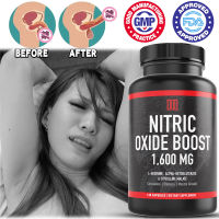 ไนตริกออกไซด์บูสเตอร์เสริม - 1600 มก. เสริมความแข็งแรง L-Arginine, Citrulline Malate และ Alpha-Ketoglutarate สำหรับการเจริญเติบโตของกล้ามเนื้อ หลอดเลือด และพลังงาน