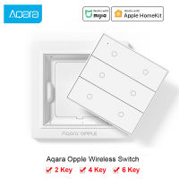 Xiaomi Aqara Opple Wireless Smart Light Switch 2 4 6 key App Remote Control Wireless Wall Switch for Mihome App Apple HomeKit