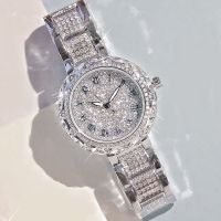 Ms web celebrity with senior shimmering luxury watches burst flashing over the sky star diamond female light noble wrist watch