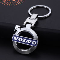 High quality metal car keychain Car emblem key ring Volvo car accessories