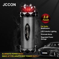 3.0 Farad Car Audio Capacitor Super Power Amplifier Subwoofer Modified Voltage Display 3F Filter Capacitors Stabilized Pond