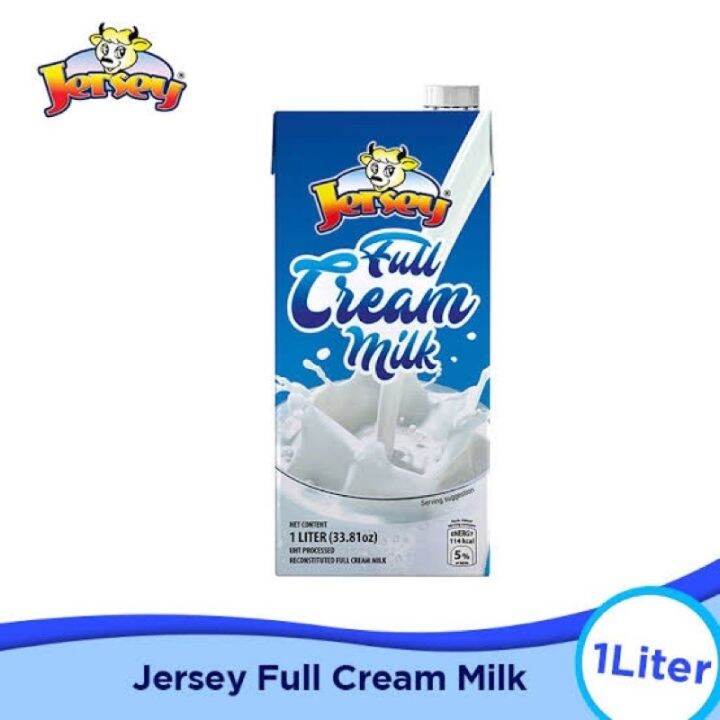 Jersey Full Cream Milk 1 Liter Lazada PH