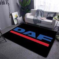 DAF พรมสำหรับห้องนั่งเล่นรถบรรทุก,พรมตกแต่งรถบรรทุกพรมขนาดใหญ่พรมหน้าประตูสำหรับตกแต่งบ้าน