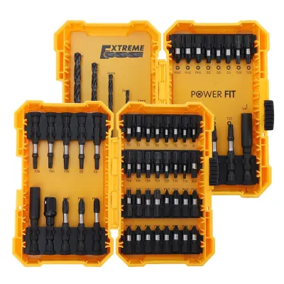 Electric Impact Screwdriver Bit Set 1/4 Phillips Square Torx Screw Drive Tips For Drill Home Magnetic Cross Batch Head Screw Nut Drivers