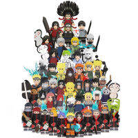 Narutos Minifigures Kakashi Madara Minato การ์ตูนบล็อกตัวต่อการ์ตูนตัวตุ๊กตาแอคชั่นสำหรับเลโก