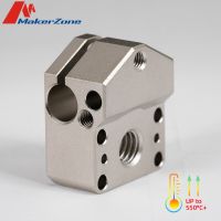 บล็อกทองแดงอลูมิเนียมคุณภาพสูงสำหรับเครื่องพิมพ์3D NF-Crazy Hotend สำหรับ Ender 3 Pro Alfawise