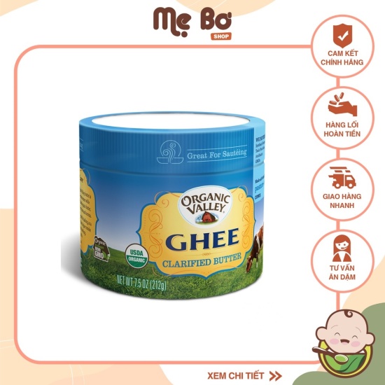 Bơ ghee hữu cơ valley 212g 368g - ảnh sản phẩm 2