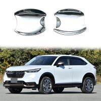 For Honda HRV HR-V Vezel 2021 2022 Chrome Door Handle Bowl Cover Cup Cavity Trim Insert Catch Molding Garnish