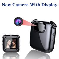 Mini Camera With Display 1080P FHD Audio Video Voice Photo Recorder DV Camera Portable Clip Necklace Pandent Body Cam Camcorder