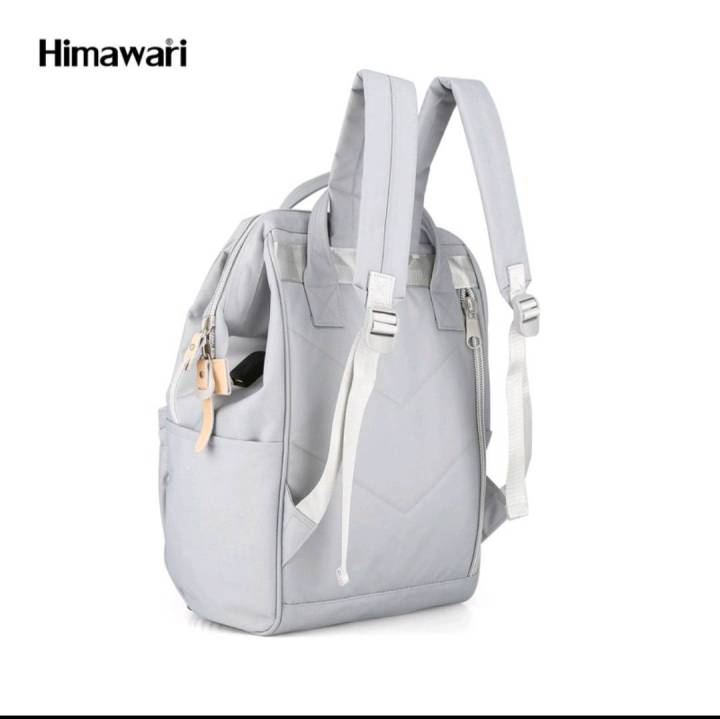 กระเป๋าเป้สะพายหลัง-ฮิมาวาริ-himawari-backpack-with-usb-charging-14-laptop-compartment-gray-1881