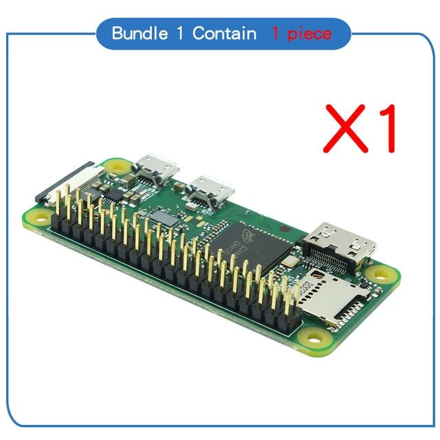 Raspberry Pi Zero Wh Board 1ghz Cpu 512mb Ram With Wifi Bluetooth Pi0 Rpi 0 Wh With Soldering 2644